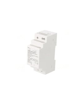 QOLTEC-50995 Zasilacz impulsowy: na szynę DIN, 15W, 5VDC, 3A, 220-240VAC