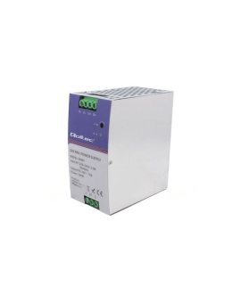 QOLTEC-50997 Zasilacz impulsowy: na szynę DIN, 240W, 24VDC, 10A, 220-240VAC