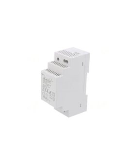 QOLTEC-50919 Zasilacz impulsowy: na szynę DIN, 30W, 24VDC, 1,25A, 220-240VAC