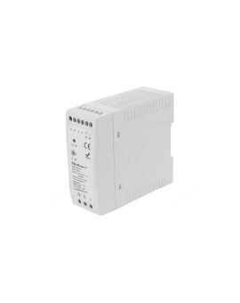 QOLTEC-50913 Zasilacz impulsowy: na szynę DIN, 60W, 24VDC, 2,5A, 220-240VAC