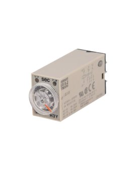 H3Y-2-24DC-10S Przekaźnik czasowy 0,5÷10s DPDT 250VAC/5A 24VDC