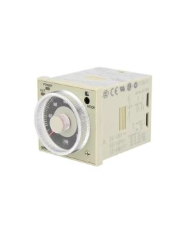 H3CR-A8/24AC/DC Przekaźnik czasowy 0,05s÷300h DPDT 250VAC/5A Uzas: 24÷48VAC
