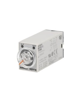 H3YN-2-24DC Przekaźnik czasowy 0,1s÷10min DPDT 250VAC/5A 24VDC
