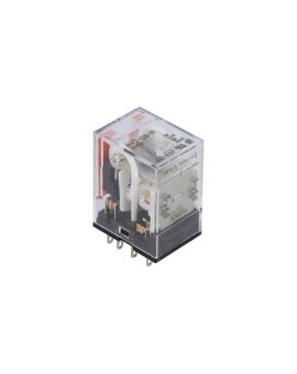 MY2-GS-R-12DC Przekaźnik: elektromagnetyczny DPDT Ucewki: 12VDC 10A/250VAC