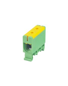 Złączka szynowa 1-torowa ZUG EZG5-50/1P/Z zielona Cu 2,5-50 mm² / Al 6-50 mm² 14103 PARTNERSITE