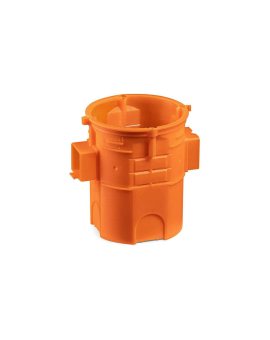 Puszka instalacyjna podtynkowa fi:60mm (62x81mm) z wkrętami, ekstragłęboka, szeregowa SIMET