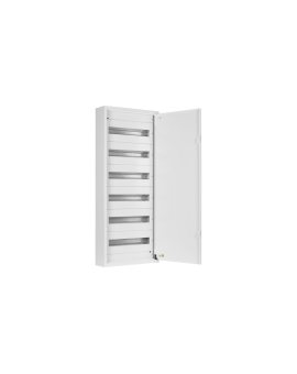 Rozdzielnica natynkowa metalowa 6x18 modułów IP30 (400V AC) 1055x436x130mm drzwi pełne KOLE SYSTEMS
