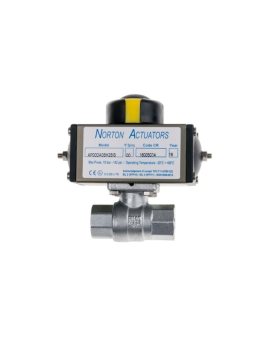 Zawór z pneumatycznym elementem wykonawczym RS PRO