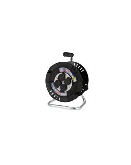 Przedłużacz bębnowy 4-gniazdowy ,IP44, czarny, 3X1,5mm, 20m HOROZ ELECTRIC