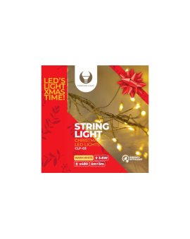Lampki choinkowe - łańcuch GAŁĄZKA złoty CLF-03 480LED ciepłe białe 3m Forever Light
