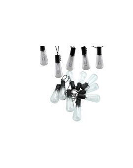 Girlanda Ogrodowa LED Bateryjna 2.6m na baterie 2xAA EDISON Czarna Goldlux