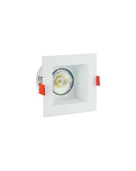 FIALE III GU10 square 1 biały
