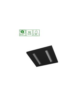 ALGINE DOPPIO PANEL 40W NW 230V 80ST IP20 600X600X35 CZARNY 5 LAT