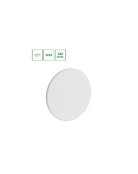 PIATTA 18W CCT 230V IP44 250x47MM BIAŁY OKRĄGŁA ELEWACYJNA