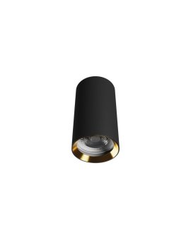 CHLOE VARIOSA GU10 NATYNKOWA GU10 230V IP20 55x100MM CZARNY ŚRODEK ZŁOTY OKRĄGŁA