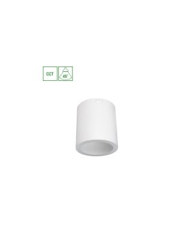CHLOE COMPLETE NATYNKOWA 7W CCT 230V 45ST IP20 UGR19 FI90X100MM BIAŁY OKRĄGŁA