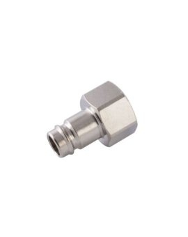 Króciec złączki RS PRO G 1/2 żeńskie rodzaj Żeński Gwintowany Mosiądz niklowany 1/2in