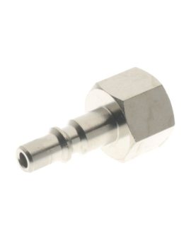 Adapter gwintowany typu kolanko gwint – rura RS PRO 1/8 in Female rodzaj Żeński Gwintowany Mosiądz 1/8in
