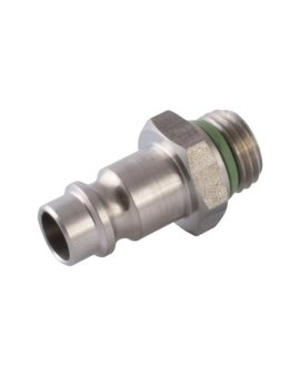 Adapter gwintowany prosty gwint – rura RS PRO 3/8 in Male rodzaj Męski Gwintowany, rura Stal 3/8in