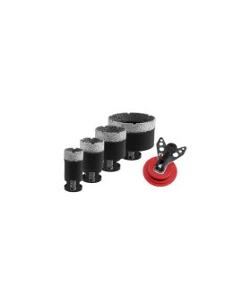 ZESTAW KORONEK DIAMENTOWYCH VACUUM BRAZED 28,35,44,68MM