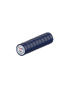 Taśma izolacyjna elektroizolacyjna PVC 19mmx9m niebieska HOROZ 10szt.