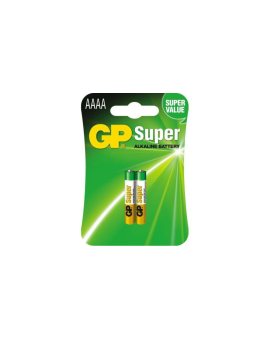 2 x bateria GP Super AAAA / LR61 / 25A / LR8D425 / MN2500 / MX2500 / E96 EAN: 4891199058615
