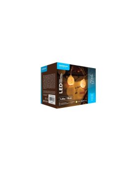Lampki bałwan BAT modee 1,35m WARM 10LED ML-C1015