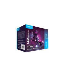 Lampki choinkowe modee 3m PINK COLD 288LED ML-C2016