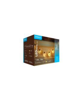 Lampki renifer BAT modee 1,35m WARM 10LED ML-C1014