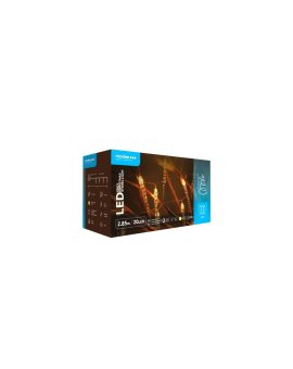 Lampki sople BAT modee 2,85m WARM 20LED ML-C2013