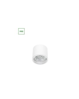 CHLOE AR111 NATYNKOWA GU10 250V IP65 120x115mm BIAŁY okrągła nieruchoma
