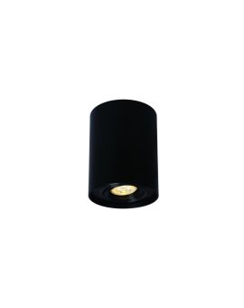 CHLOE GU10 NATYNKOWA GU10 250V IP20 94x125mm CZARNY OKRĄGŁA RUCHOMA