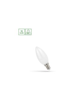 LED ŚWIECOWA E-14 230V 5.5W COG WW MILKY SPECTRUM