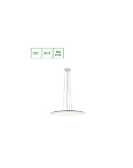 NYMPHEA FLAT DUO 48W CCT 230V 120ST IP54 FI500X26MM BIAŁY OKRĄGŁA