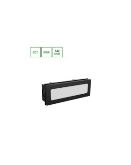 ENCANTA 6W CCT 230V IP54 230x84x60MM CZARNY PODTYNKOWA ELEWACYJNA