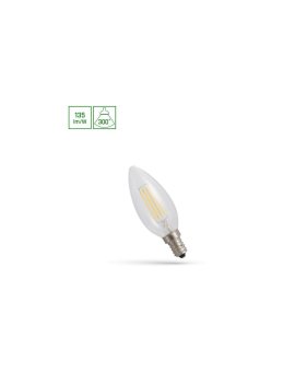 LED ŚWIECOWA E-14 230V 5.5W COG NW CLEAR SPECTRUM