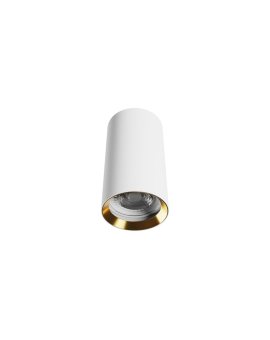 CHLOE VARIOSA GU10 NATYNKOWA GU10 230V IP20 55x100MM BIAŁY ŚRODEK ZŁOTY OKRĄGŁA