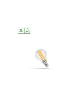 LED KULKA E-14 230V 5.5W COG WW CLEAR SPECTRUM
