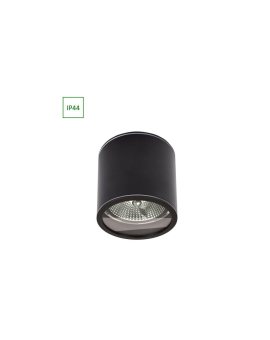 CHLOE AR111 NATYNKOWA GU10 250V IP44 118x114mm CZARNY okrągła