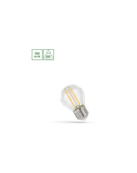 LED KULKA E-27 230V 1W COG WW CLEAR SPECTRUM