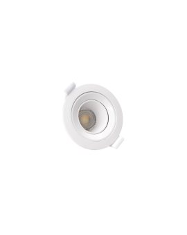 FIALE CORE DEEP GU10 OCZKO GU10 IP20 FI86X34MM BIAŁY OKRĄGŁA RUCHOMA