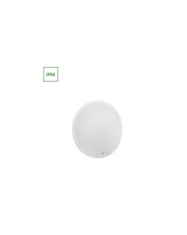 NYMPHEA PROXI PIR 18W NW 230V 120ST IP54 FI300X60MM BIAŁY OKRĄGŁA