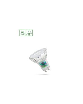 LED GU10 230V 2.5W SMD A-CLASS WW z soczewką szklana 38st SPECTRUM