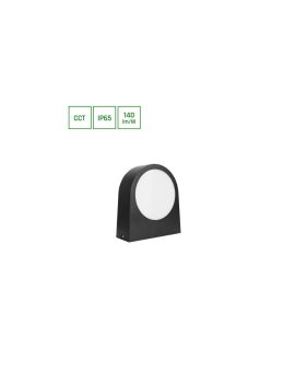 VERSA 15W CCT 230V 100ST IP65 70X180x196MM CZARNY ELEWACYJNA