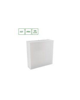 SCATOLLO 20W CCT 230V IP54 250x250x75MM BIAŁY ELEWACYJNA
