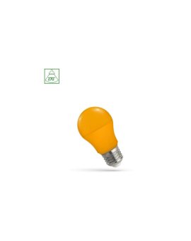 LED GLS E-27 230V 4.9W POMARAŃCZOWY SPECTRUM