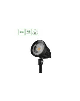 FLORI LIGERO OGRODOWA 6W NW 230V 40ST IP65 53X66X67MM + 145MM SPIKE CZARNY