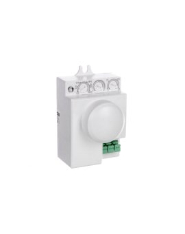 Czujnik ruchu mikrofalowy mini 5.8GHz 120W 360 stopni 3-2000lx biały OR-CR-216