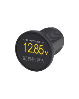 Woltomierz DC Blue Sea Mini OLED żółty