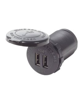 Blue Sea ładowarki 12/24 V z podwójnym USB 4,8 A